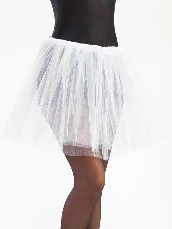 Tutú Blanco Largo de 40cms para Mujer Tutús Kimokawaii